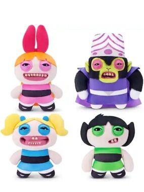 Powerpuff Girls X Fuggler Set Of 4